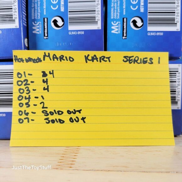 Hot Wheels Super Mario MarioKart 2018 Green Shell Blind Box Series 1 Diecast Car - Picture 9 of 9